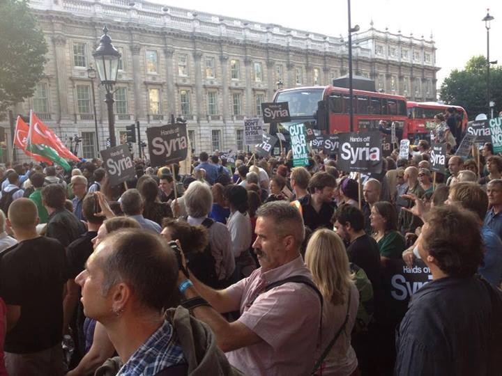 Demonstration in London