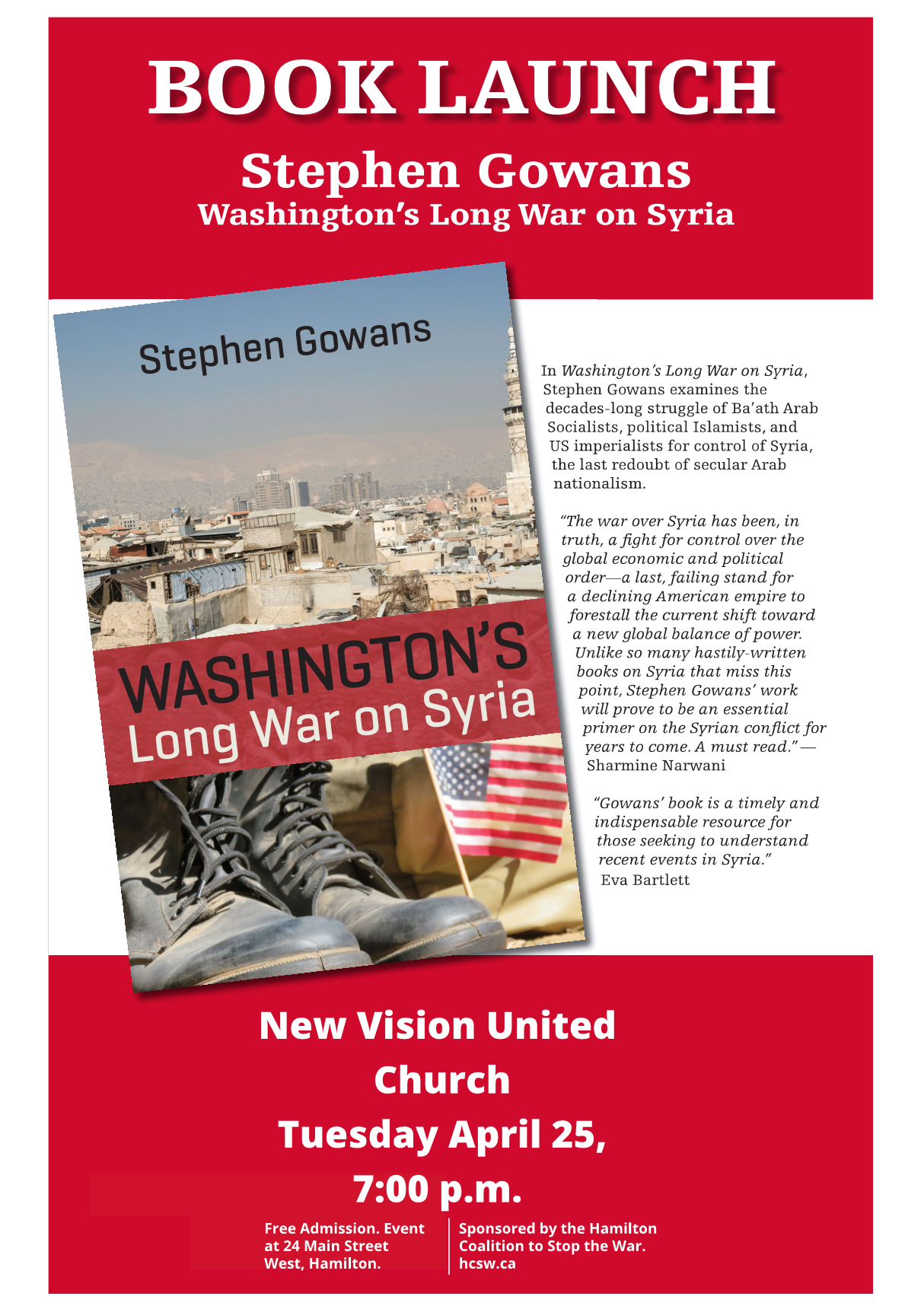 Poster for Washington's Long War on Syria